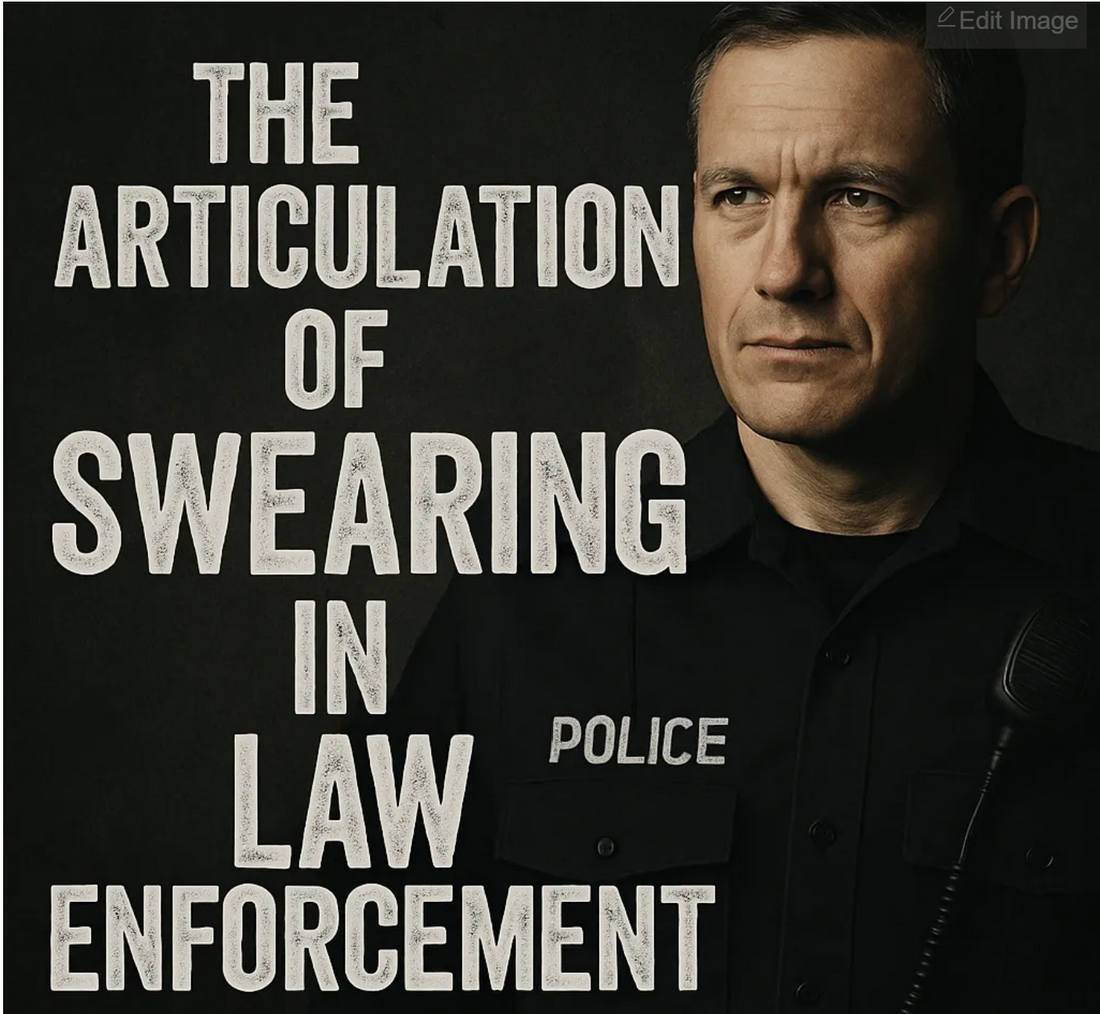 The Articulation of Swearing in Law Enforcement